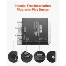 VEVOR Golf Cart Controller 36V 350A Regulator prędkości dla EZGO TXT 1206MX-4301