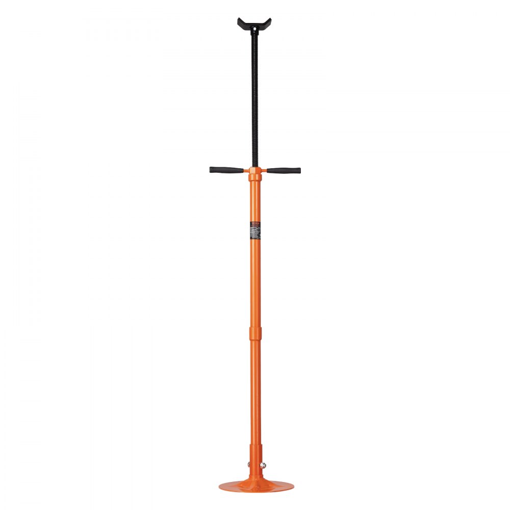 VEVOR Podnośnik podnoszący (podstawa okrągła) Podnośnik podnoszący 750 kg (wysokość podnoszenia 134-193 cm) z obrotowym uchwytem łożyskowym, samoblokującą śrubą gwintowaną i dwoma kółkami pomarańczowymi