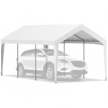 VEVOR wymienny dach PE wymienny plandekowy pawilon dachowy namiot samochodowy namiot imprezowy namiot ogrodowy 3x6m