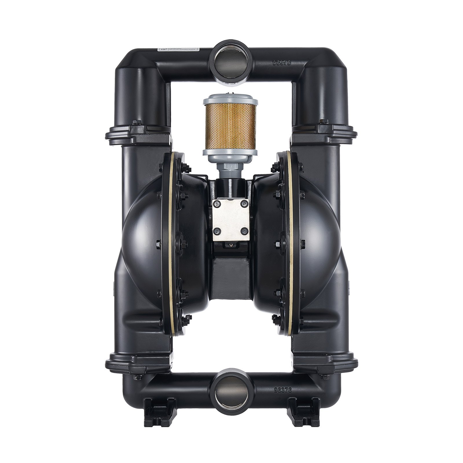 Pompa pneumatyczna z podwójną membraną VEVOR, 598 l/min, wysokość podnoszenia 79,86 m, pneumatyczna pompa do transferu oleju odpadowego, maks. 114 PSI, obudowa ze stopu aluminium, do oleju napędowego, smaru, nafty, benzyny
