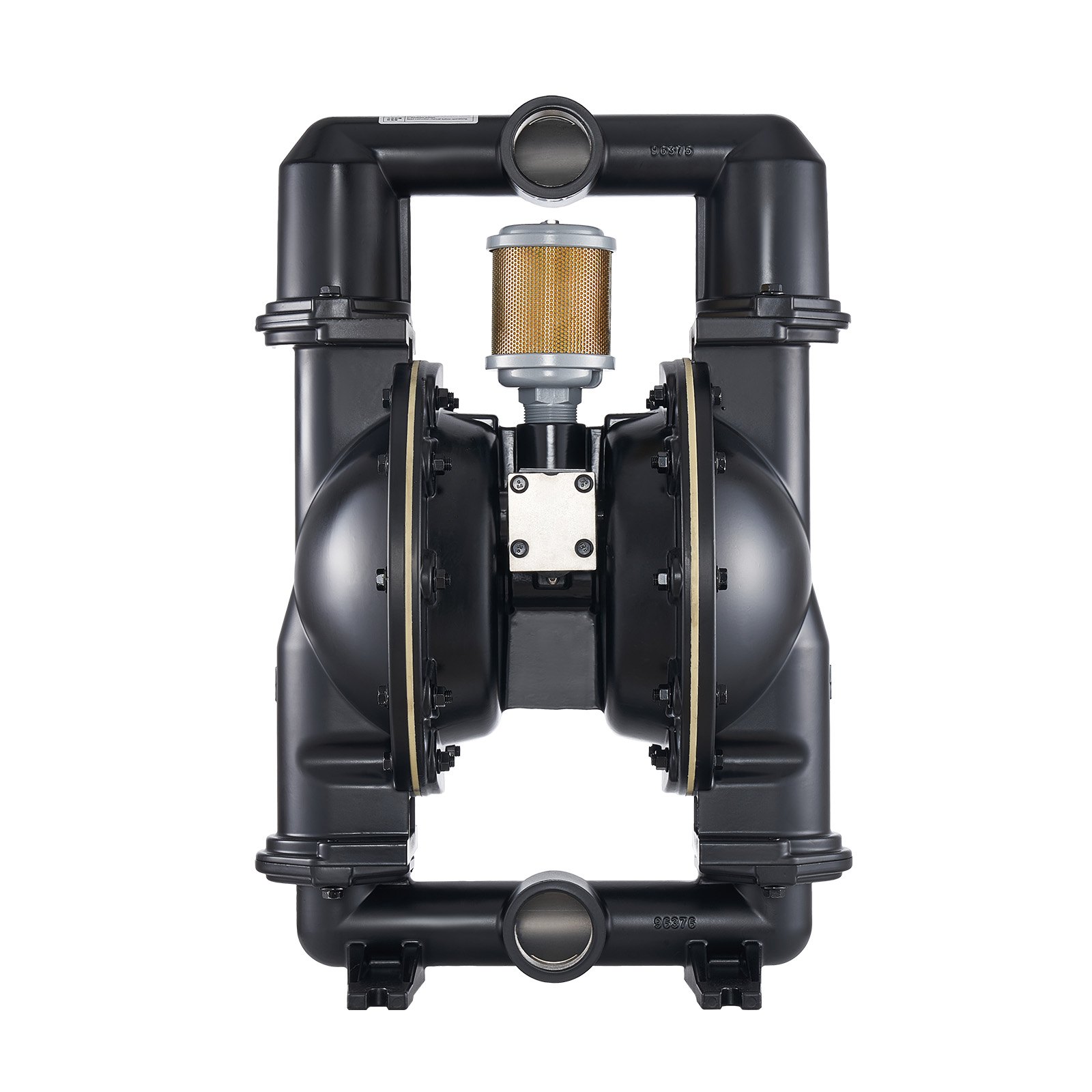 Pompa pneumatyczna z podwójną membraną VEVOR, 598 l/min, wysokość podnoszenia 79,86 m, pneumatyczna pompa do transferu oleju odpadowego, maks. 114 PSI, obudowa ze stopu aluminium, do oleju napędowego, smaru, nafty, benzyny