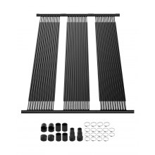 VEVOR Panel słoneczny Kolektor słoneczny Ogrzewanie basenu Ogrzewanie słoneczne Pokrywa termiczna 1235x3060mm