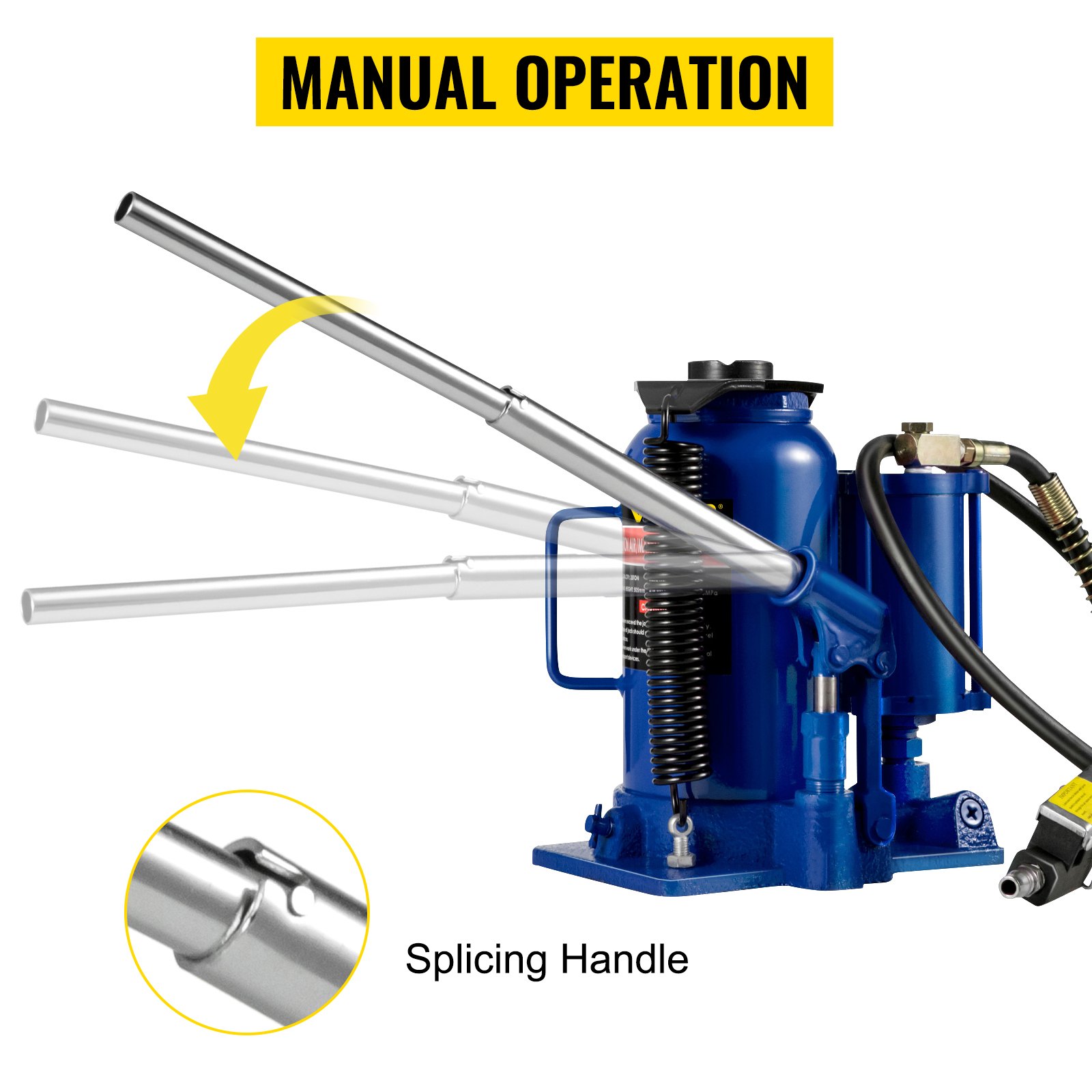 podnośnik hydrauliczny 20 ton podnośnik hydrauliczny 44092lb do samochodu niebieskiego