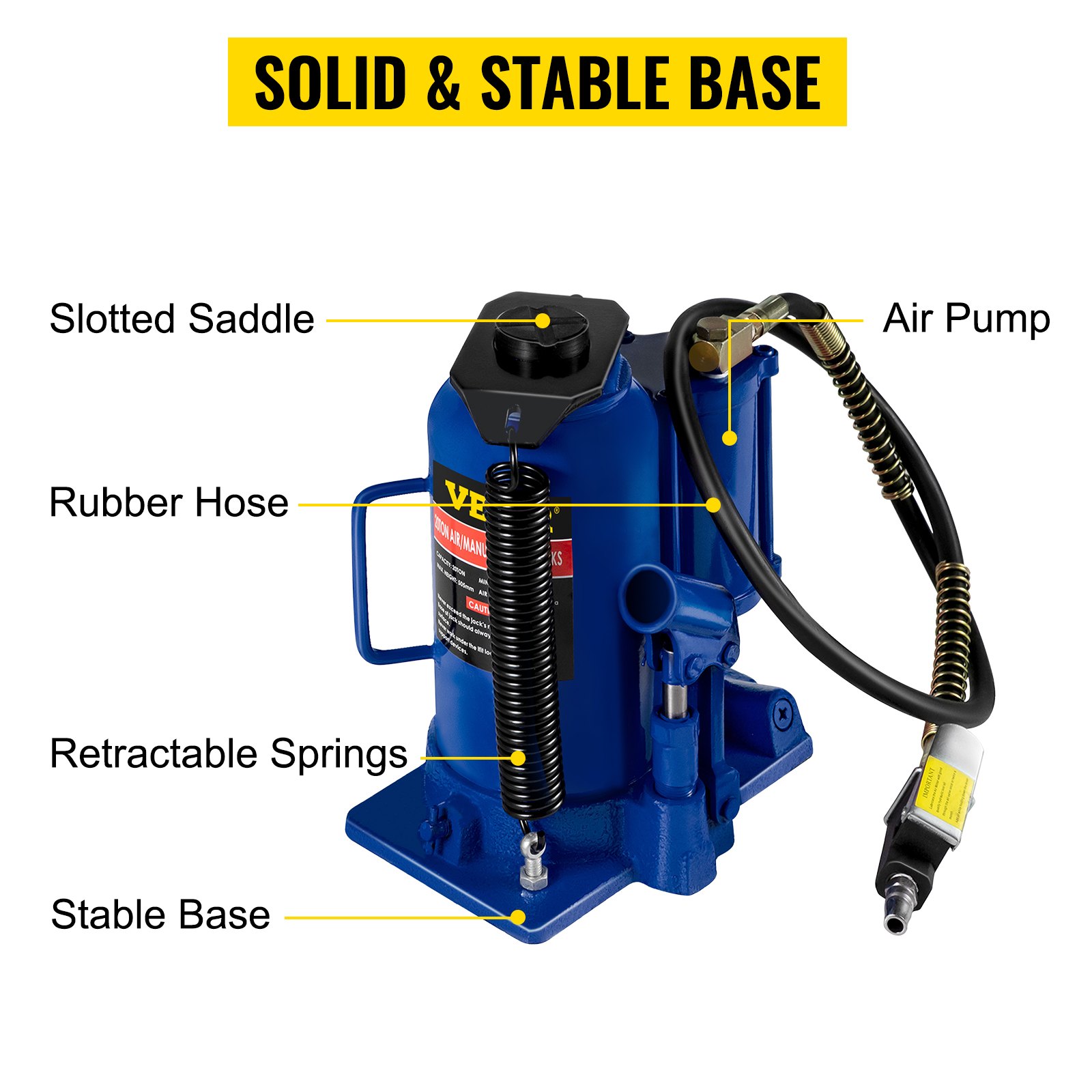 podnośnik hydrauliczny 20 ton podnośnik hydrauliczny 44092lb do samochodu niebieskiego