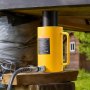 VEVOR Podnośnik hydrauliczny Siłownik hydrauliczny 50t Skok 150mm, podnośnik hydrauliczny z uchwytem przenośnym, żółty, do prac elektrycznych, stalowych, mostowych, inżynieryjnych itp.