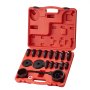 VEVOR Wheel Bearing Press Kit, 23 PCS FWD Bearing Puller Tools, for Front Wheel Drive Bearing Removal and Installation, Wheel Bearing Tool with Sliding Screw, Bushings, Sleeve Plates, Storage Case