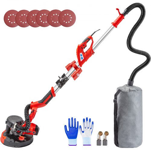 Szlifierka z długą szyją Szlifierka ścienna Szlifierka sufitowa Szlifierka do płyt kartonowo-gipsowych 850W 225mm
