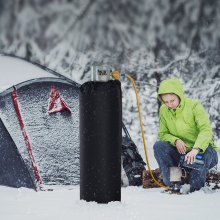 VEVOR grzejnik beczkowy grzejnik kubełkowy beczka grzejnik taśmowy taśma grzewcza 45 kg 280W