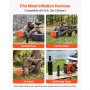 VEVOR PCP Air Compressor 4500PSI PCP Airgun Compressor & Built-in Converter, Auto Stop 350W DC12V/AC230V Portable Paintball Tank Compressors for Air Rifle, Scuba Diving Bottle