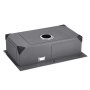 VEVOR Kitchen Sink, Built-in Sink, 68 x 45 x 19 cm, Stainless Steel, Top-Mounted Sink, Single Bowl with Accessories, Household Sink for RV, Preparation Kitchen, Bar