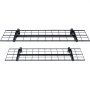 Regał garażowy VEVOR 1220 x 312 x 115 mm na warstwę Przechowywanie narzędzi 90,7 kg na warstwę Uchwyt na narzędzia Ścienny 122 x 30,5 cm Przestrzeń półkowa Półka metalowa Organizer na narzędzia Półki ścienne