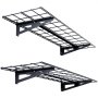 Regał garażowy VEVOR 1220 x 312 x 115 mm na warstwę Przechowywanie narzędzi 90,7 kg na warstwę Uchwyt na narzędzia Ścienny 122 x 30,5 cm Przestrzeń półkowa Półka metalowa Organizer na narzędzia Półki ścienne
