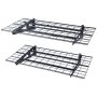 Zestaw 2 regałów garażowych VEVOR 1220 x 620 x 200 mm Przechowywanie narzędzi 113,4 na warstwę Uchwyt na narzędzia Ścienny 122 x 61 cm Półki do przechowywania Półka metalowa Organizer na narzędzia Półki ścienne