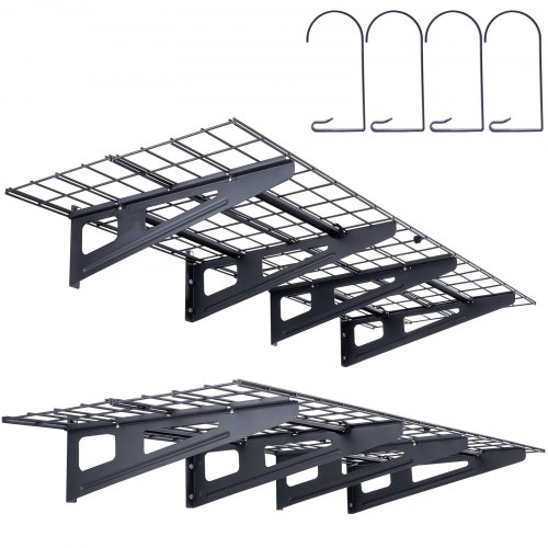 Półka garażowa VEVOR 1830 x 620 x 200 mm Miejsce do przechowywania narzędzi 227 kg na warstwę Ściana uchwytu na narzędzia 183 x 61 cm Miejsce na półkę Półki do przechowywania Półka metalowa Organizator na narzędzia Półki ścienne