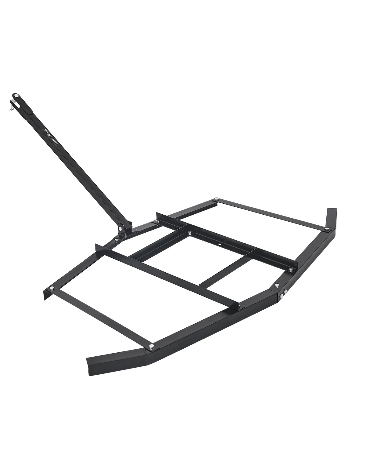 VEVOR trail harrow, 167.6 cm wide, Q235 steel meadow harrow with adjustable rods & bolt coupling, load capacity up to 22.7 kg, meadow harrow for off-road vehicles, UTVs, garden & lawn tractors