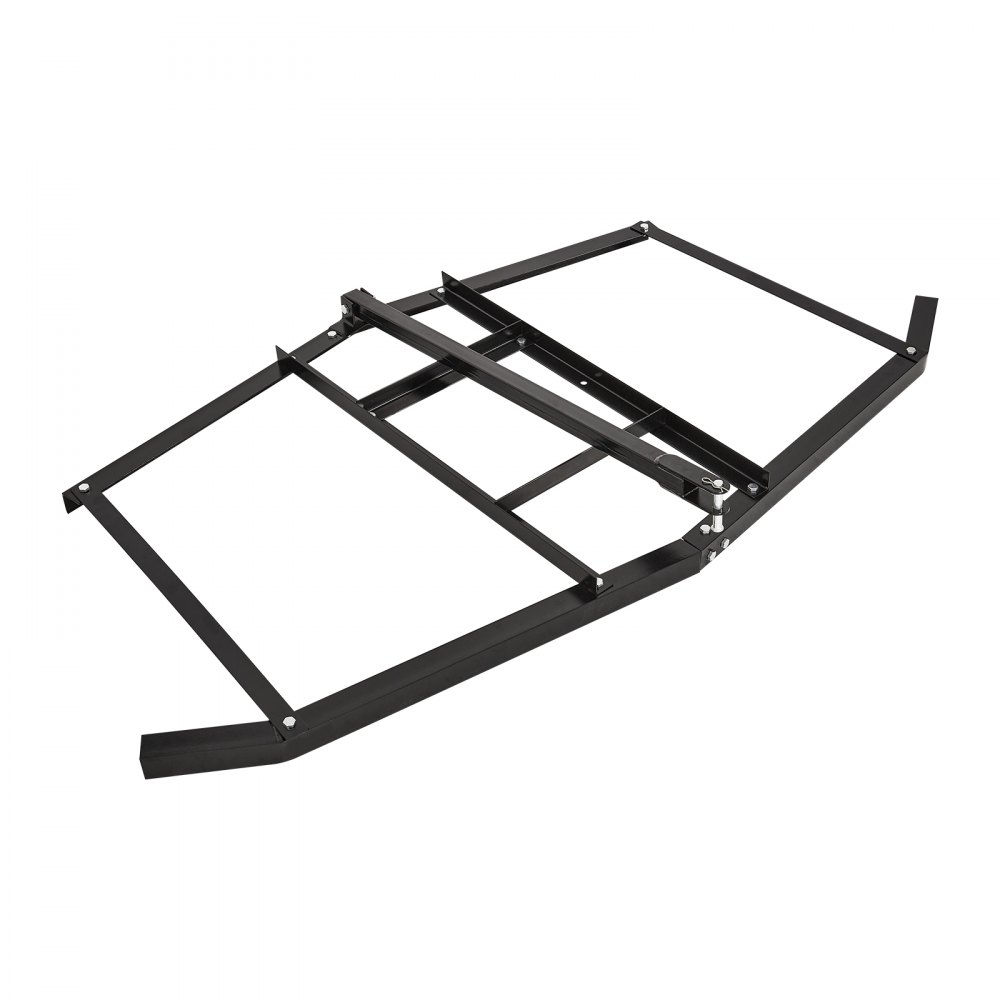VEVOR trail harrow, 188x199x11 cm, meadow harrow, Q235 steel lawn tractor with adjustable bars and bolt coupling, meadow harrow for off-road vehicles, UTVs, garden and lawn tractors