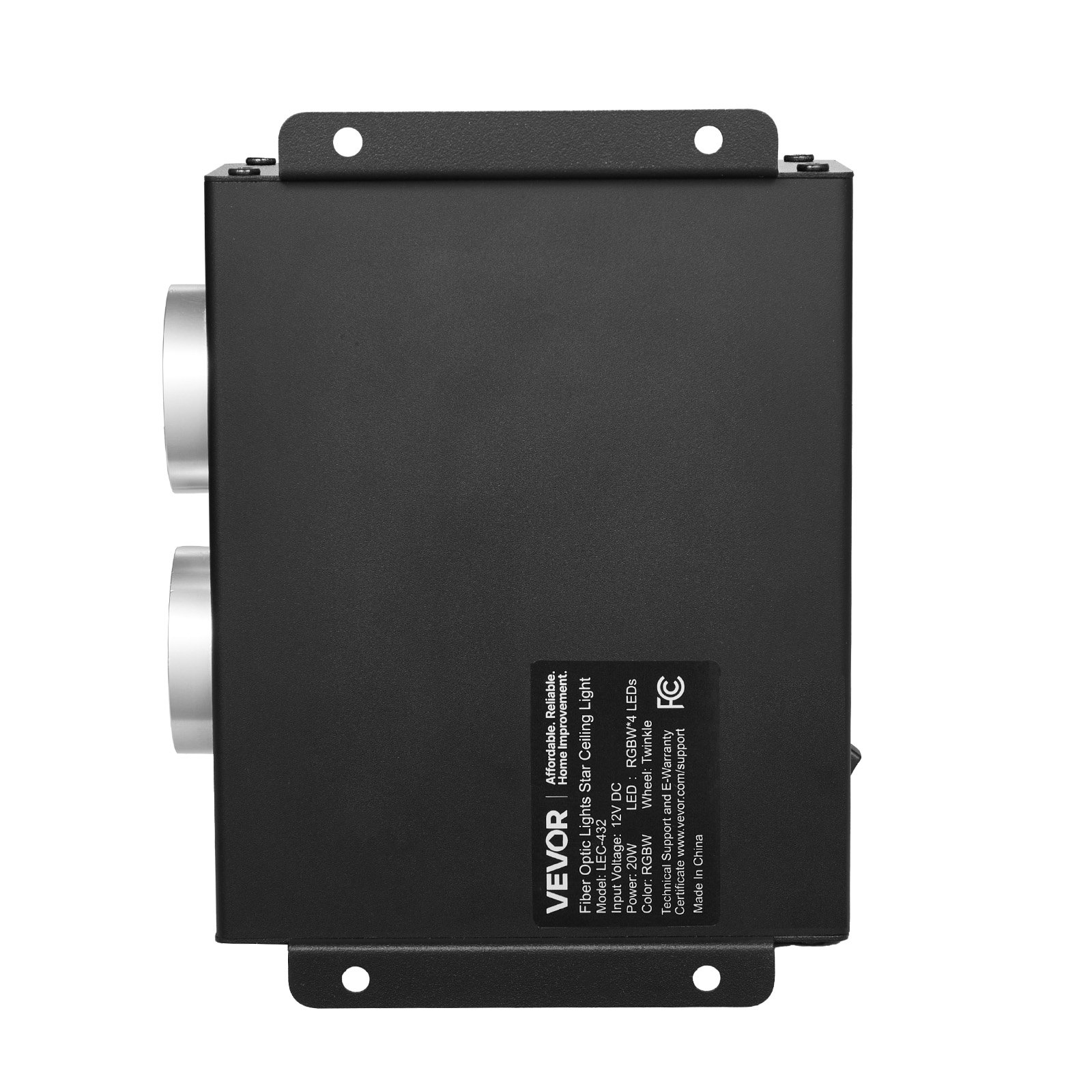 VEVOR Lampy samochodowe Starry Sky, 900 szt., 20 W światłowodowe lampy sufitowe w kształcie gwiazd do samochodu, aplikacja Bluetooth, pilot zdalnego sterowania, aktywowane dźwiękiem, moduł świetlny RGBW, do dekoracji domu i sypialni