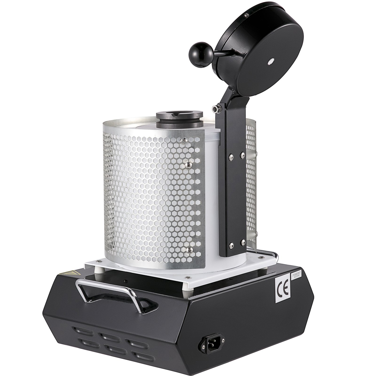 VEVOR Piec do topienia złota Piec muflowy 3 kg Elektryczny piec do topienia złota 1150 ℃ 220 V