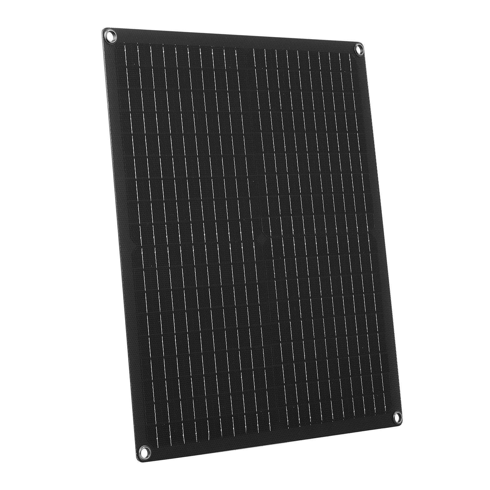 Ładowarka akumulatorów paneli słonecznych VEVOR 30 W 12 V, zestaw monokrystalicznych paneli słonecznych z wbudowanym inteligentnym kontrolerem i 3 kablami połączeniowymi, przenośny do kamperów, samochodów, motocykli, łodzi, vanów i kamperów