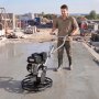 Zacieraczka do betonu VEVOR z płytą zacierającą Ø 610 mm i ostrzami Ø 580 mm, 4-suwowym silnikiem benzynowym Kohler o mocy 7 KM, regulowanym kątem nachylenia ostrza 0–18°, prędkością ostrza 60–125 obr./min, zacieraczka do wyrównywania podłóg