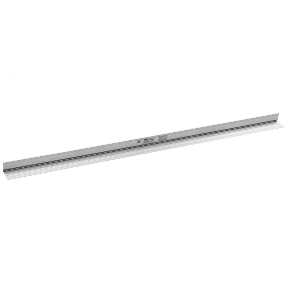 Paca wygładzająca VEVOR 3048 mm wykonana ze stopu aluminium do wylewek betonowych, szerokość 134 mm zapewniająca duży zasięg, część zamienna do wibratorów do betonu, narzędzie do poziomowania i wygładzania w budownictwie drogowym i wyrównywaniu podłóg