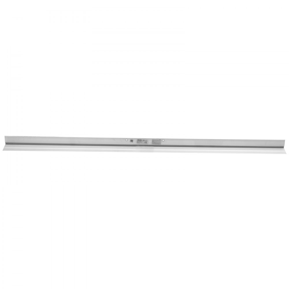Paca wygładzająca VEVOR 3048 mm wykonana ze stopu aluminium do wylewek betonowych, szerokość 134 mm zapewniająca duży zasięg, część zamienna do wibratorów do betonu, narzędzie do poziomowania i wygładzania w budownictwie drogowym i wyrównywaniu podłóg