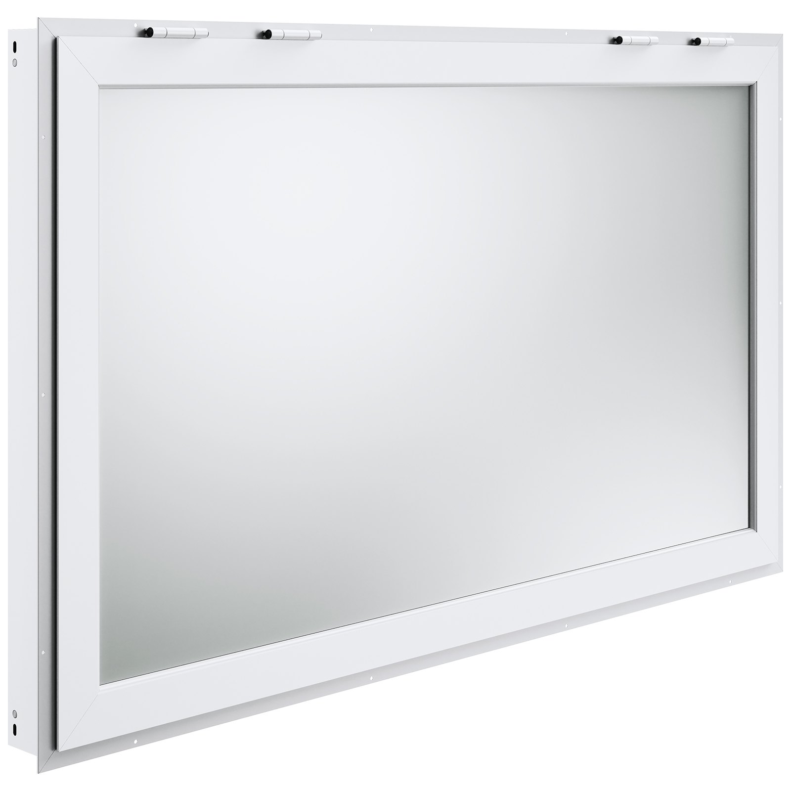 Okno do food trucka VEVOR, 60" x 36", aluminiowe okno do obsługi food trucka z 4 poziomymi oknami przesuwnymi, drzwiami markizowymi i hakiem, obrotowe okno do serwowania do 85 stopni do food trucka