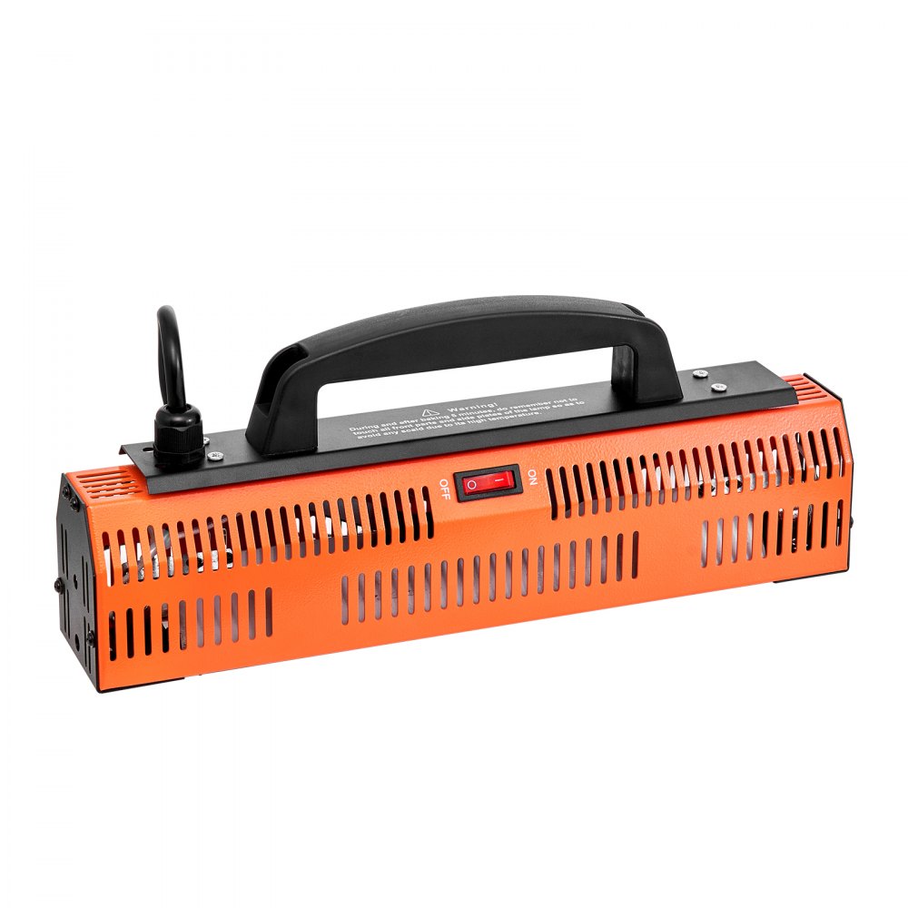 Lampa utwardzająca na podczerwień VEVOR, przenośny podgrzewacz samochodowy o dużej mocy 1000 W do utwardzania, duża powierzchnia do pieczenia 2,3 m², podgrzewacze kabin do natryskowego utwardzania, suszarka do lakieru do napraw na miejscu, suszenie silnika