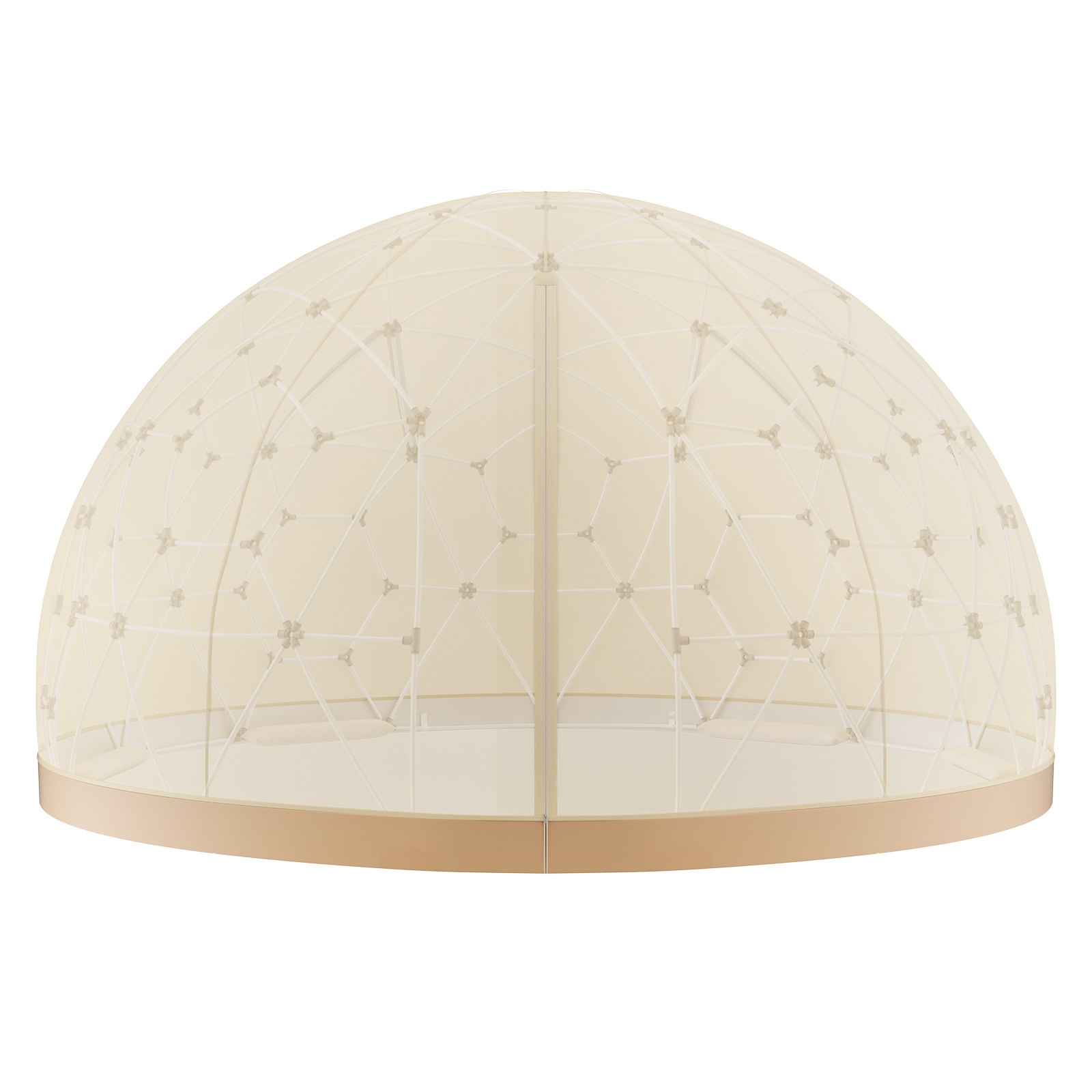 VEVOR Namiot ogrodowy z kopułą Igloo Camping Namiot kopułowy z PVC Dwuwarstwowy 2,9 m