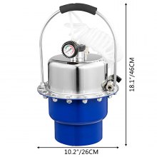 Urządzenie do odpowietrzania hamulców na sprężone powietrze Bleed 5-litrowe urządzenie do odpowietrzania hamulców samochodowych