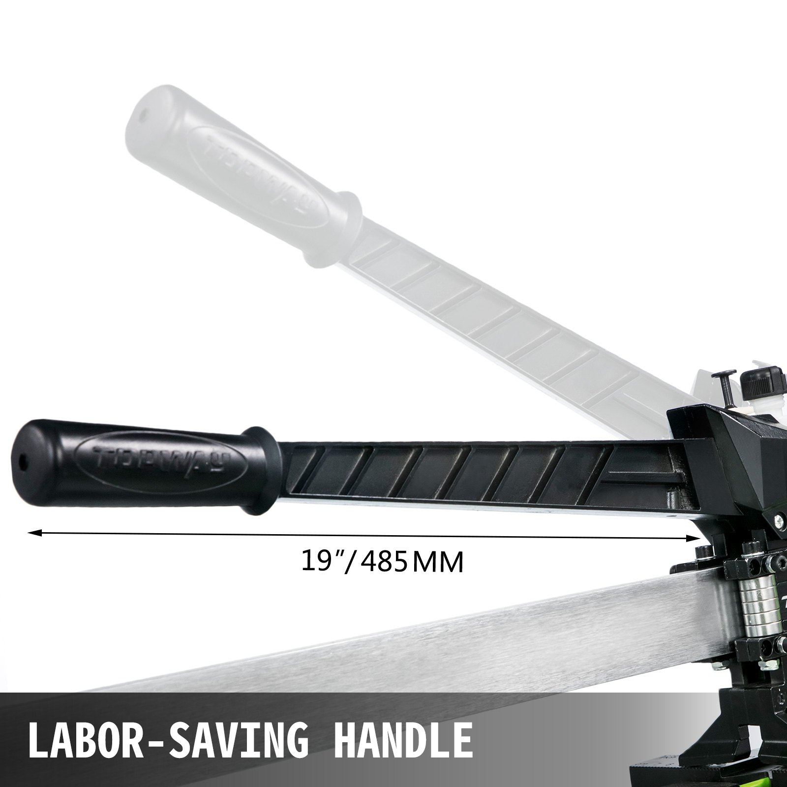 VEVOR 39-Inch Tile Cutter Manual Tile Score Cutter, with Tungsten Carbide Scoring Wheel Professional Vinyl Plank Cutter, Adjustable Laser Guide for  Precision Cutting Porcelain Ceramic Floor Tiles