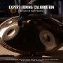 VEVOR Handpan, 55 cm, 12 nut, bęben ręczny d-moll, instrument perkusyjny z pałkami, stojak na handpan 440 Hz i torba transportowa, bęben o uzdrawiającym brzmieniu stalowym, instrumenty perkusyjne dla dorosłych i początkujących