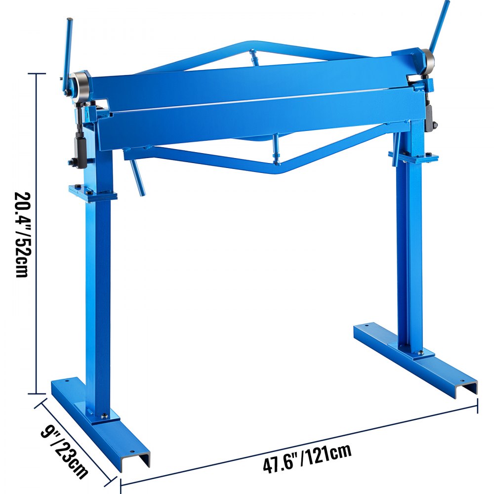 Hamulec do blachy VEVOR, hamulec do blachy, 36 cali. Giętarka stalowa z regulacją 120 °
