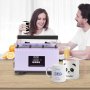 VEVOR Tumbler Heat Press, 11-30 oz Mug Press, Heats Up Quickly and Evenly, Tumbler Press with Sublimation Paper, Tape and Gloves, Temperature and Time Setting