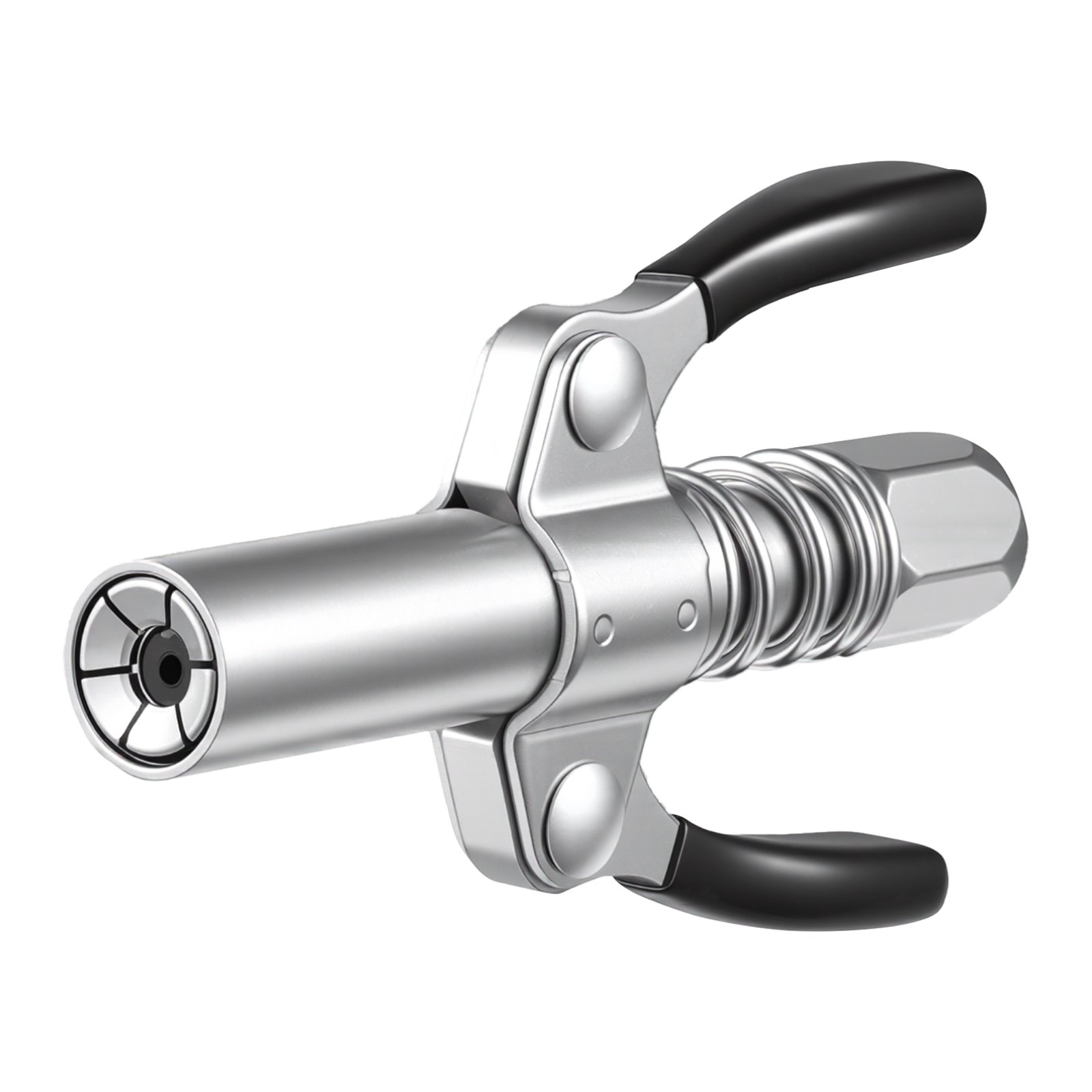 Pistolet smarowy VEVOR, 551 bar, zestaw pistoletów smarowych o pojemności 0,4 l, w tym elastyczny wąż o długości 45,7 cm, dwuuchwytowe złącze smarowe, sztywną rurę przedłużającą i ostrą dyszę do zastosowań motoryzacyjnych i morskich