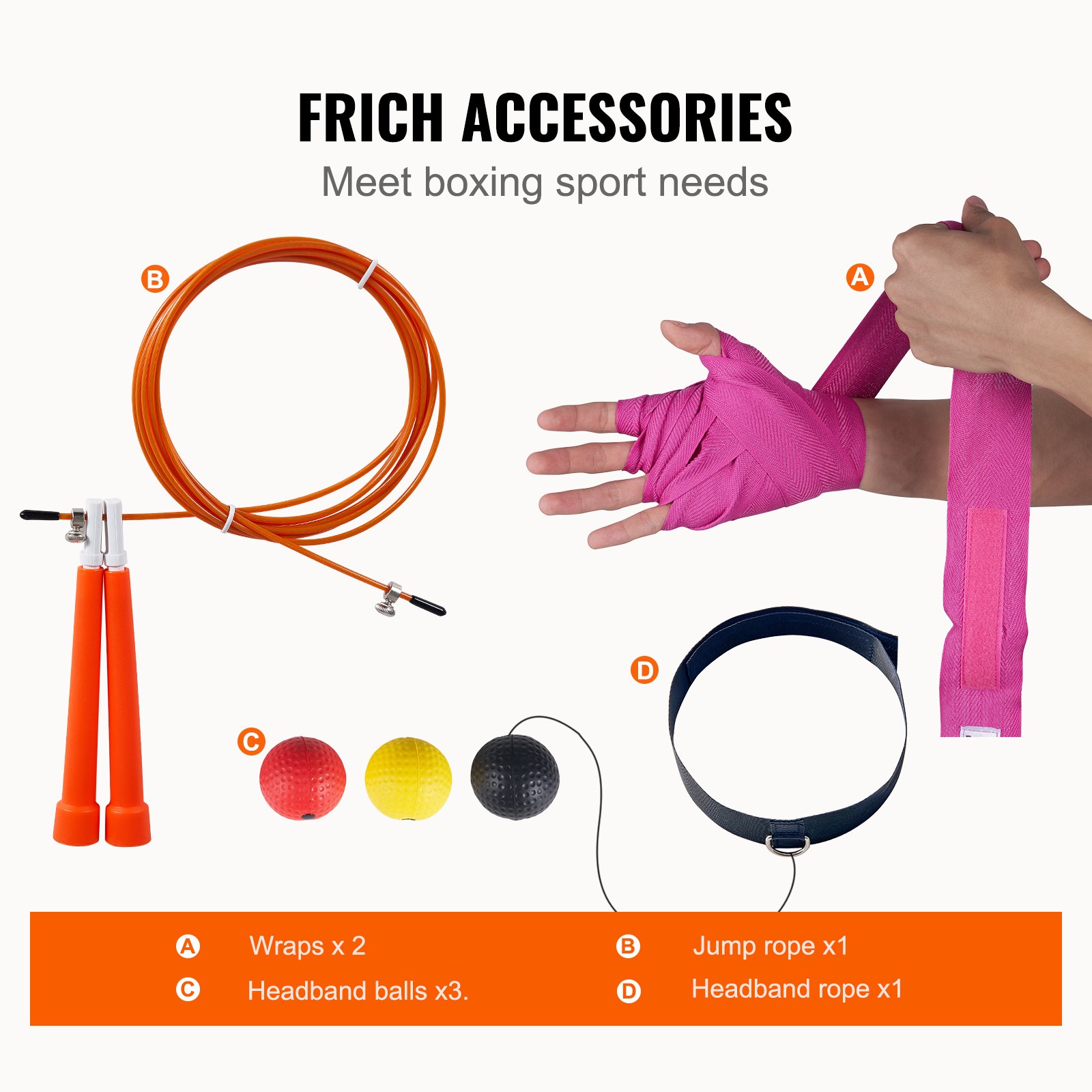 VEVOR 120 cm ciężki worek bokserski dla dorosłych, młodzieży i dzieci z workiem bokserskim do użytku wewnątrz/w ogrodzie, zestaw worka bokserskiego bez wypełnienia z rękawicami bokserskimi, bandażami, łańcuchami, hakiem sufitowym do MMA, kickboxingu i muay thai