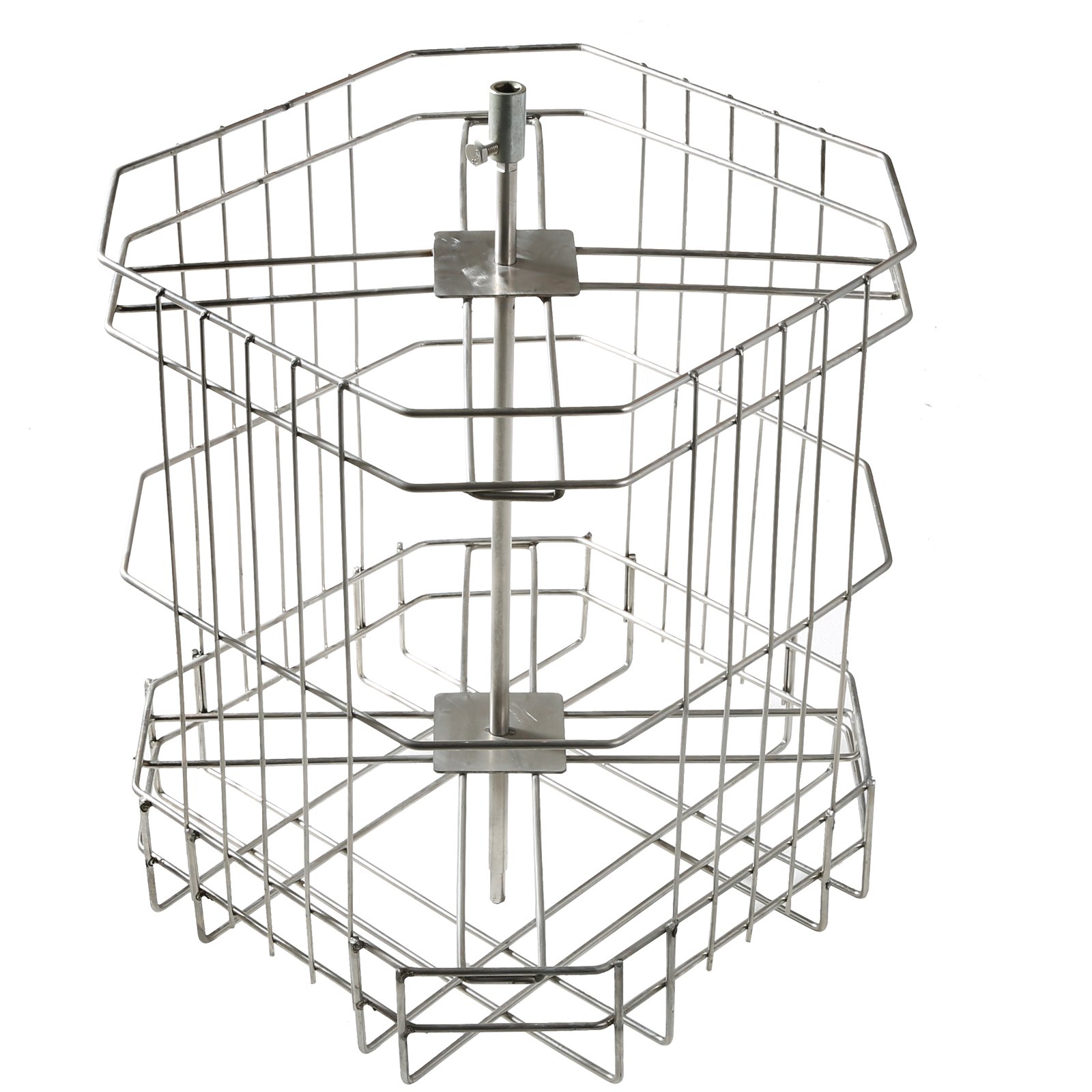 VEVOR Ręczna miodarka styczna, miodarka ze stali nierdzewnej, rama 4/8, miodarka z zaworem 45 mm, miodarka diagonalna, rozmiar plastra miodu 48x16/23 cm, przezroczysta pokrywa, pszczelarstwo, akcesoria dla pszczelarzy