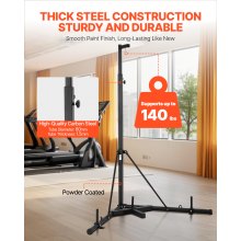 VEVOR Heavy Duty Punching Bag Frame Boxing Fitness Stand Steel Regulowana wysokość