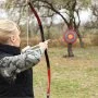 Tarcza łucznicza VEVOR 508 mm, ręcznie robiona tarcza słomiana do łuków klasycznych, bloczkowych i długich, zawieszana tarcza do strzał z łuku tradycyjnego dla młodzieży i dorosłych