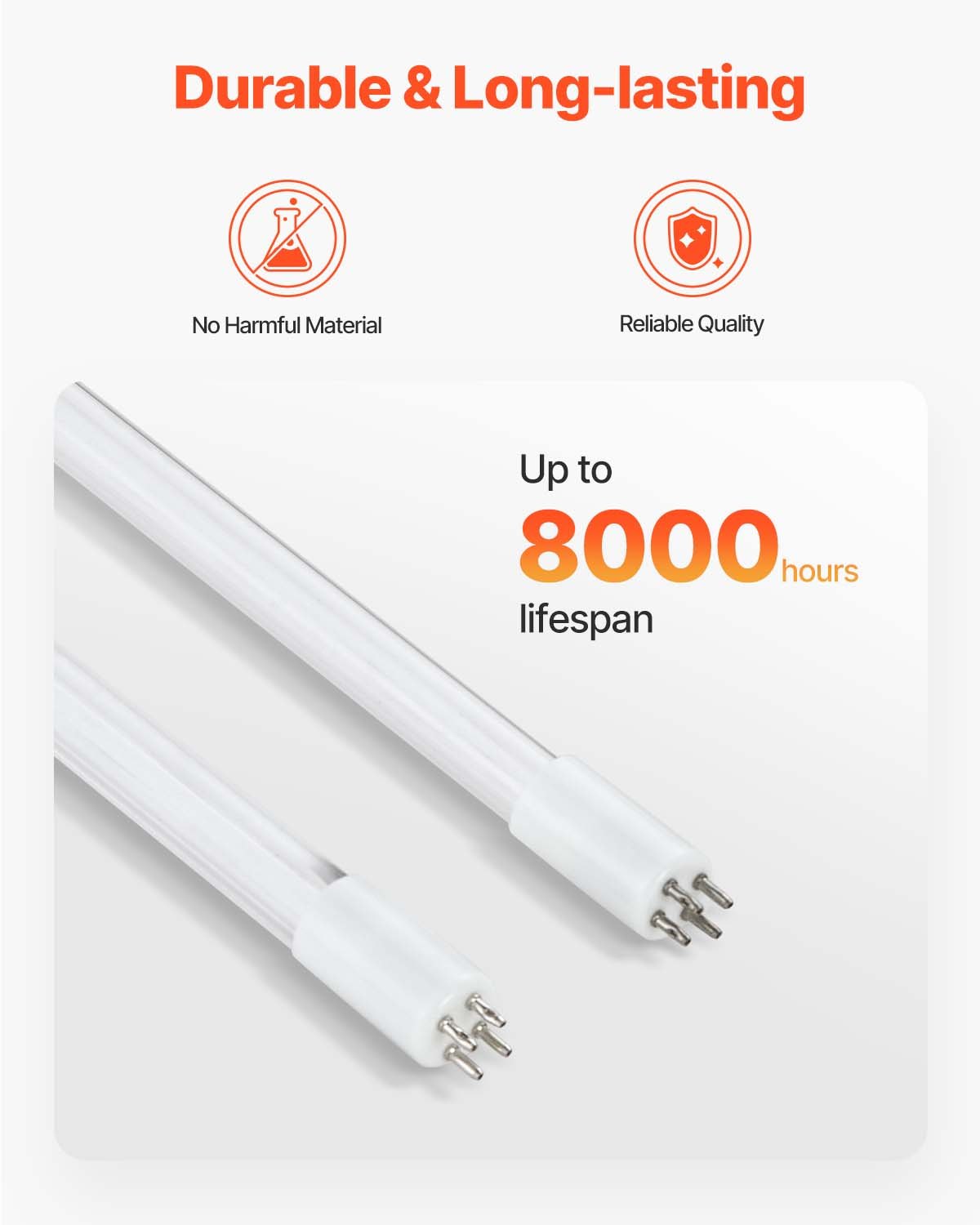 VEVOR UV Oczyszczacz wody 27 W 22,7 l/min Uniwersalny filtr do oczyszczania wody ultrafioletowej z obudową ze stali nierdzewnej, filtr UV do wody na cały dom z powłoką kwarcową, odpowiedni do prysznica/picia/czyszczenia