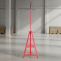 Podnośnik samochodowy VEVOR Underlift 2 t, regulowany na wysokość (120-215 cm / 4-stopniowy), ze stali węglowej, trójnóg do podtrzymywania podzespołów pojazdu, naprawa samochodów