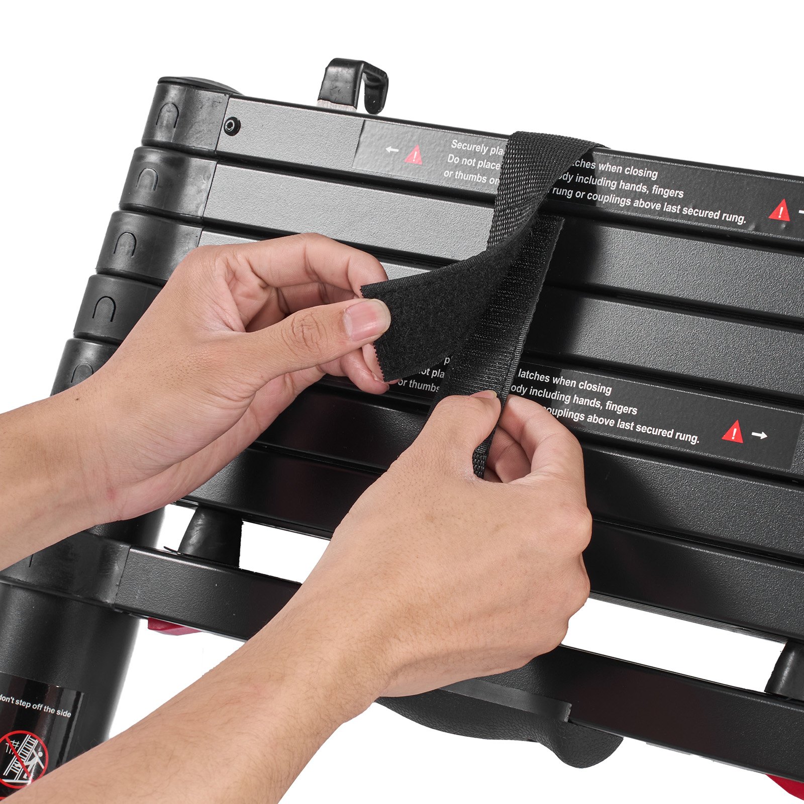 VEVOR Twardy namiot dachowy dla 2-3 osób, aluminiowy namiot samochodowy z trójkolorowym oświetleniem LED i grubym materacem, wodoodporny i wiatroodporny, do pickupów Jeep SUV, 250 x 225 x 144 cm (rozłożony)