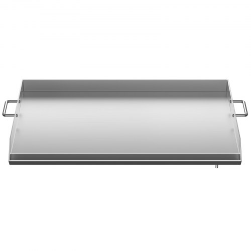 Płaski grill ze stali nierdzewnej 32 "x 17" do naczyń z potrójną patelnią