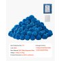 VEVOR Pool Filter Balls for Sand Filters, 0.71 kg, for replacing pool filter sand, blue filter medium made of polyester fiber with wash bag, for swimming pools, aquariums, above-ground pools