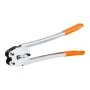 VEVOR Banding Strapping Kit, Heavy Duty Banding Sealer Tool with 100 m Length PP Band, 100 Metal Seals, Plastic Manual Pallet Packaging Strapping Kit for Warehouse/Shipping/Moving/Home, Orange