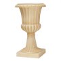 VEVOR Plastic Urn Planters 350 x 580 mm 2 PCS Beige Classic Urn Flower Pot, for Wedding, Party, Event, Home, Stage, Garden, Balcony, and Patio Decoration, Front Porch Planters, Indoor & Outdoor Vase