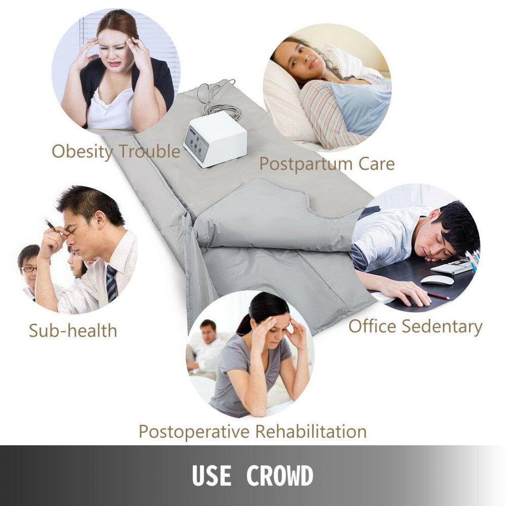 Koc do sauny z daleką podczerwień w Wielkiej Brytanii 3 strefy Wyszczuplanie sylwetki