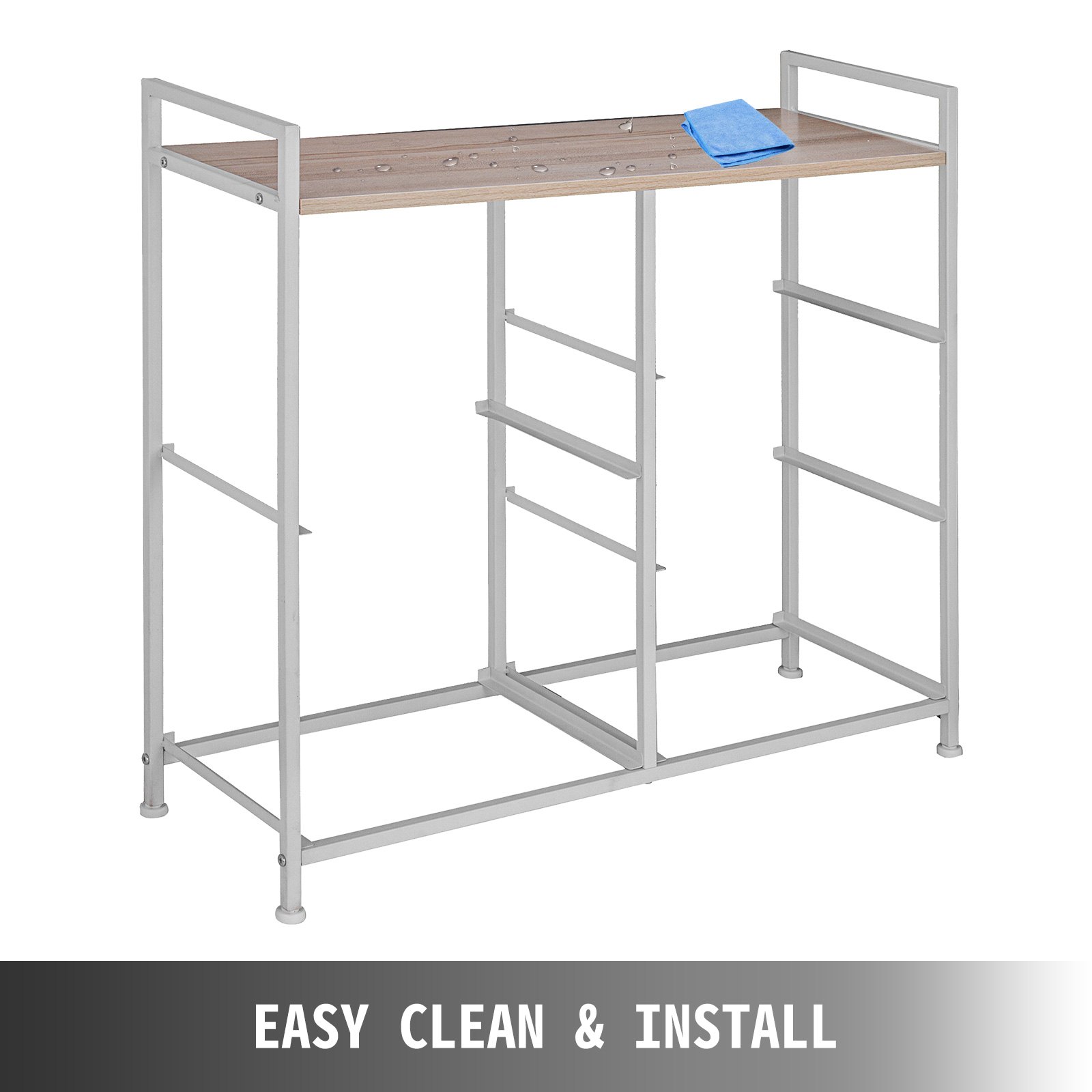 Pudełko do przechowywania z 5 szufladami z tkaniny Komoda sześcienna z MDF