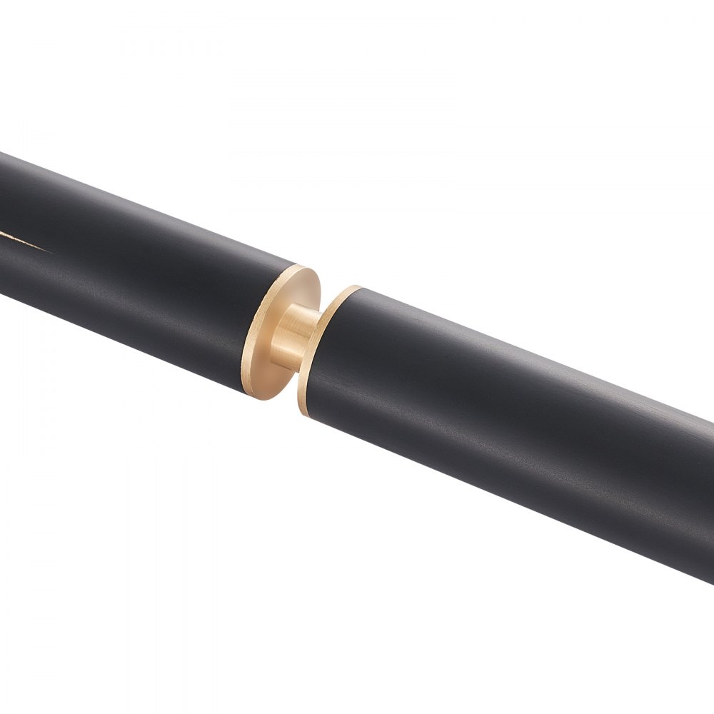 Kij bilardowy VEVOR (1447,8 mm / 540 g) z trzonkiem przedłużającym, skórzaną końcówką i drewnianym etui; odpowiedni do profesjonalnych stołów bilardowych, barów, domu i biura