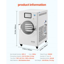 Suszarka próżniowa VEVOR Freeze Dryer Freeze Drying Machine 4 warstwy warzywa białe